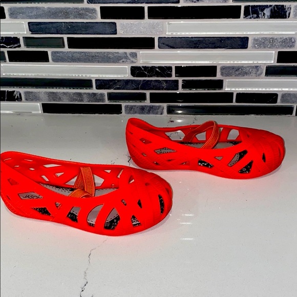 Coral zig zag Mini Melissa- Jason Wu 8C - Picture 1 of 2